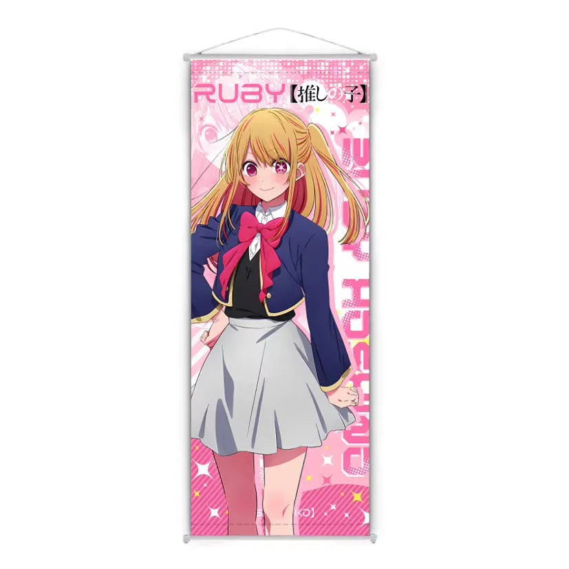 Oshi no Ko Wall Scroll – Ruby Hoshino Idol Edition