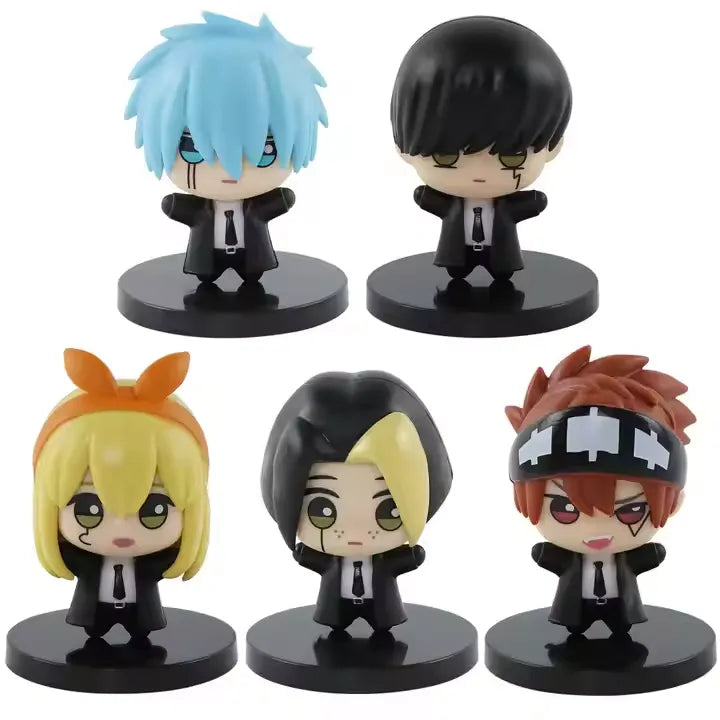 5pcs Mashle Magic and Muscles Mini Figure Set