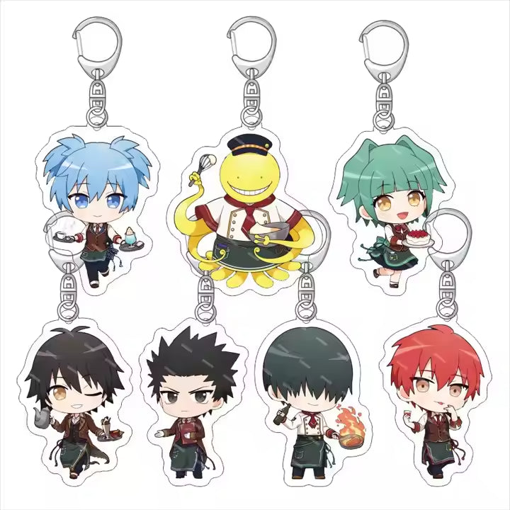 Assassination Classroom Characters KeyChain