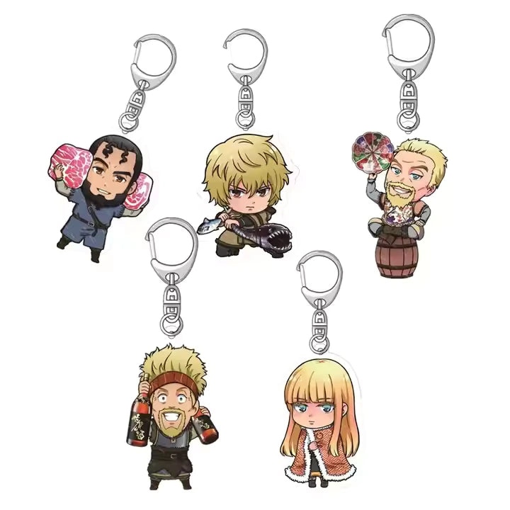 Chibi Vinland Saga Keychains