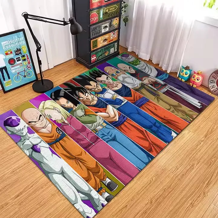 Dragon Ball Z: Z-Fighters Unity Floor Rug