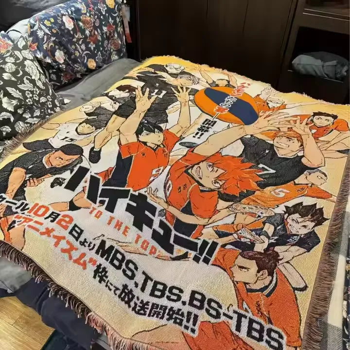 Haikyuu!! Team Tapestry Blanket