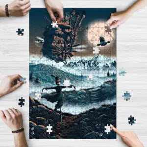 Howl's moving castle jigsaw puzzle