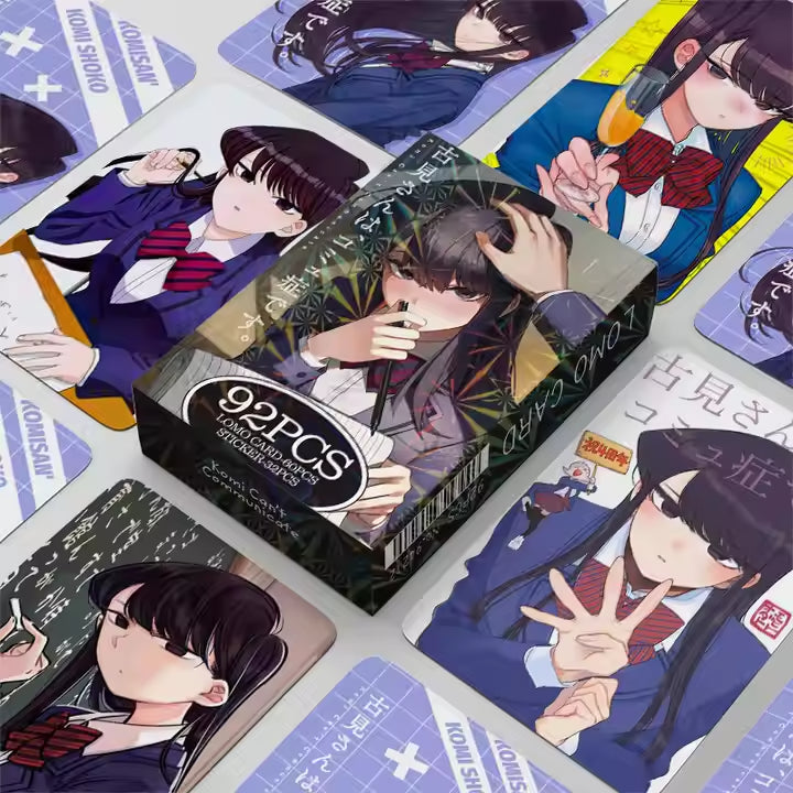 Komi Can't Communicate Collectible Cards