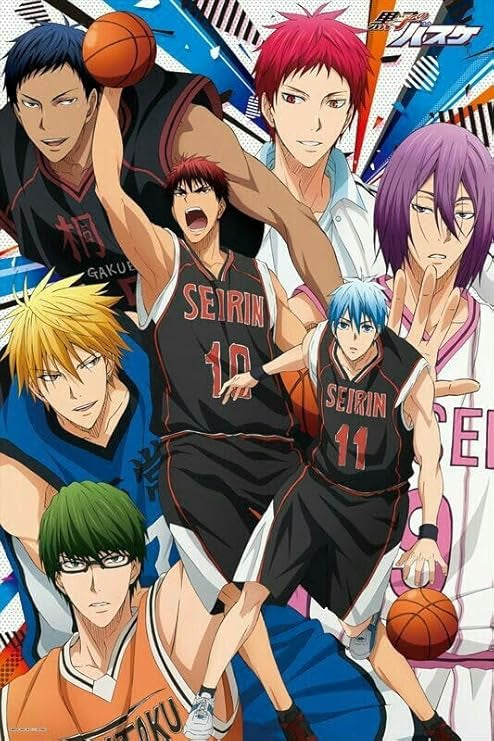 Kurokos Basketball Anime Poster - 170 GSM 12x18