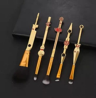 Sharingan Glam: Uchiha Makeup Brush Set