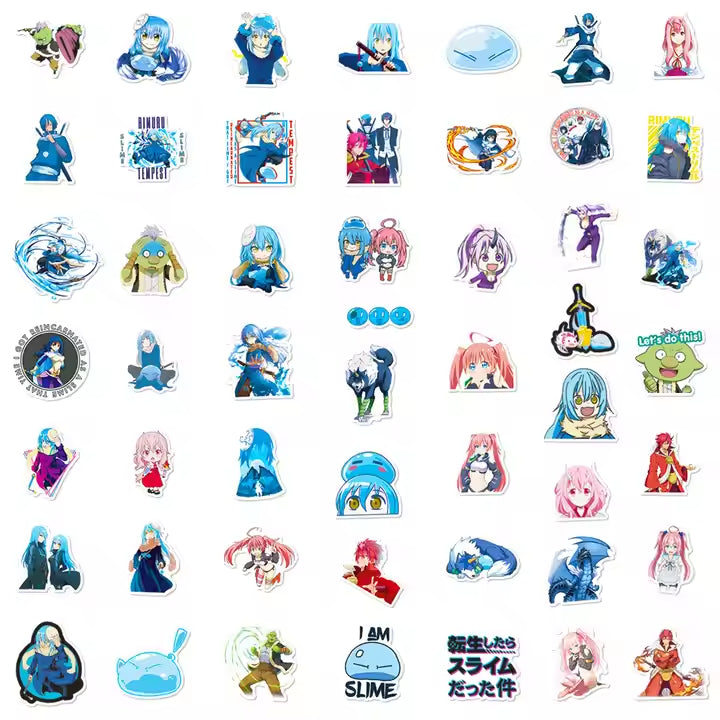 Reincarnated As a Slime 50pc stickers