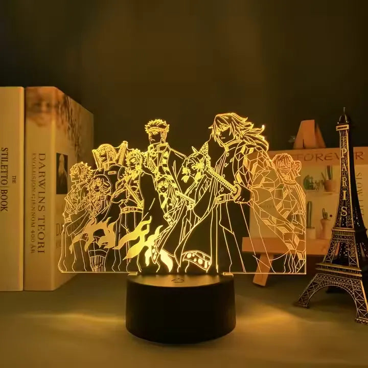 Demon Slayer: Pillars of Light Hashira Lamp