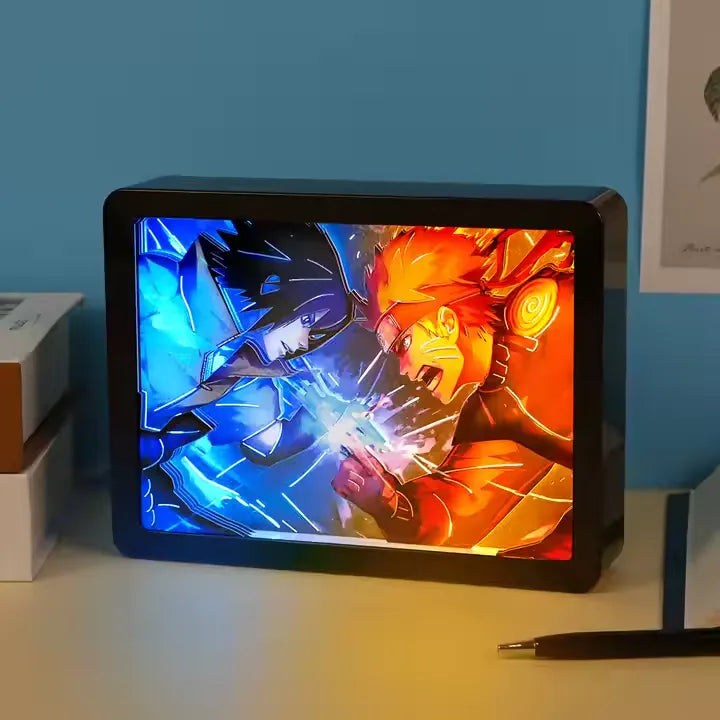 Naruto x Sasuke: Final Clash LED Lamp