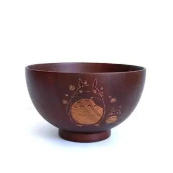 totoro mini wooden bowl